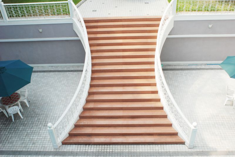 Newly Repaired Exterior Stairs