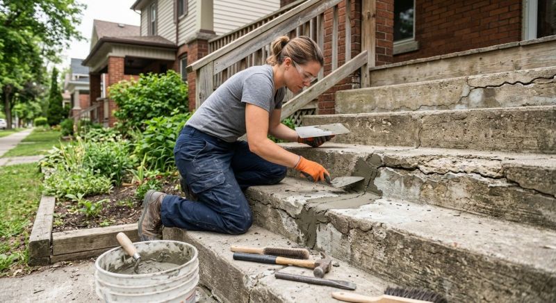 Wood Stairs Repair Service